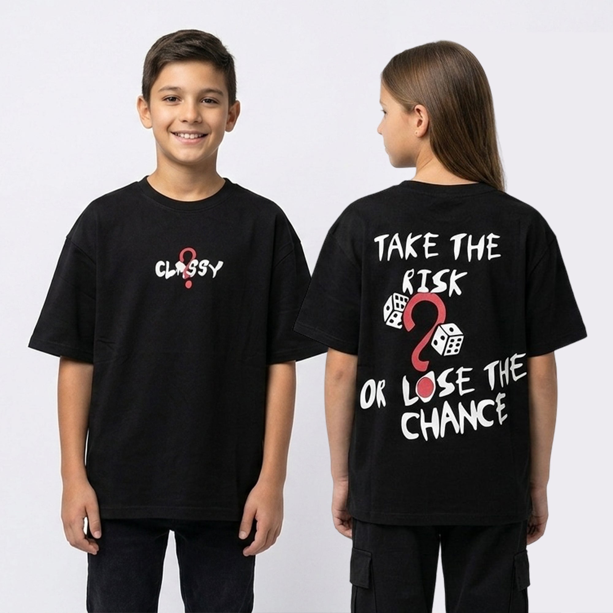 Risk black t-shirt