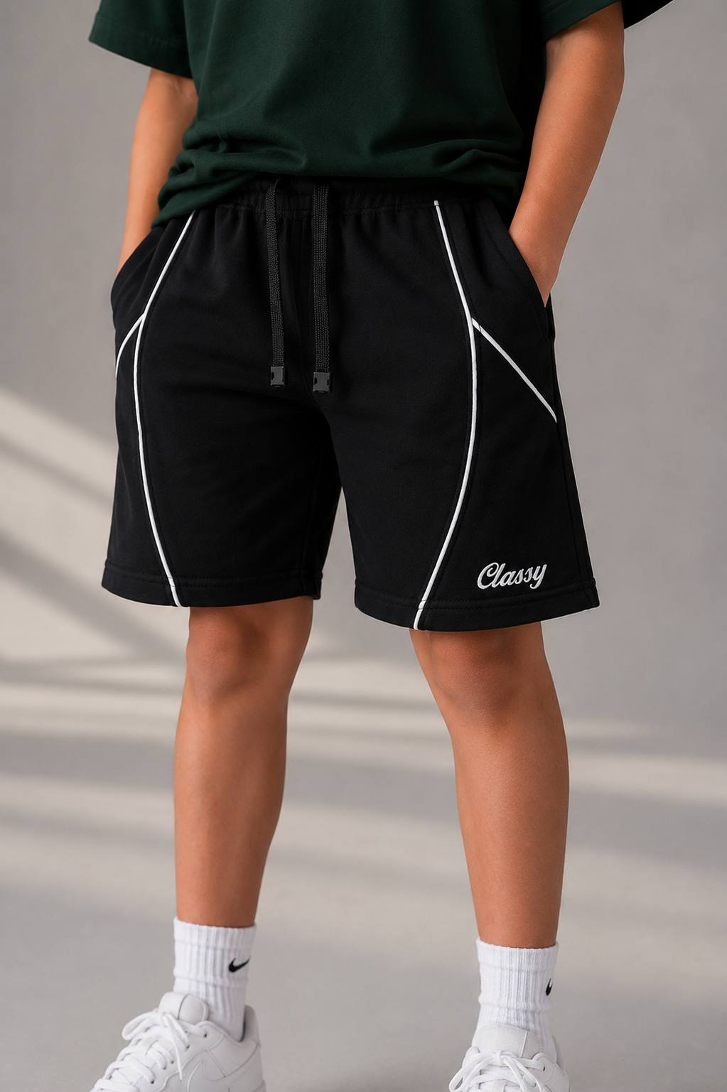 Line black short
