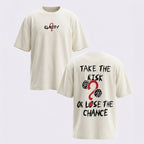 Risk white t-shirt