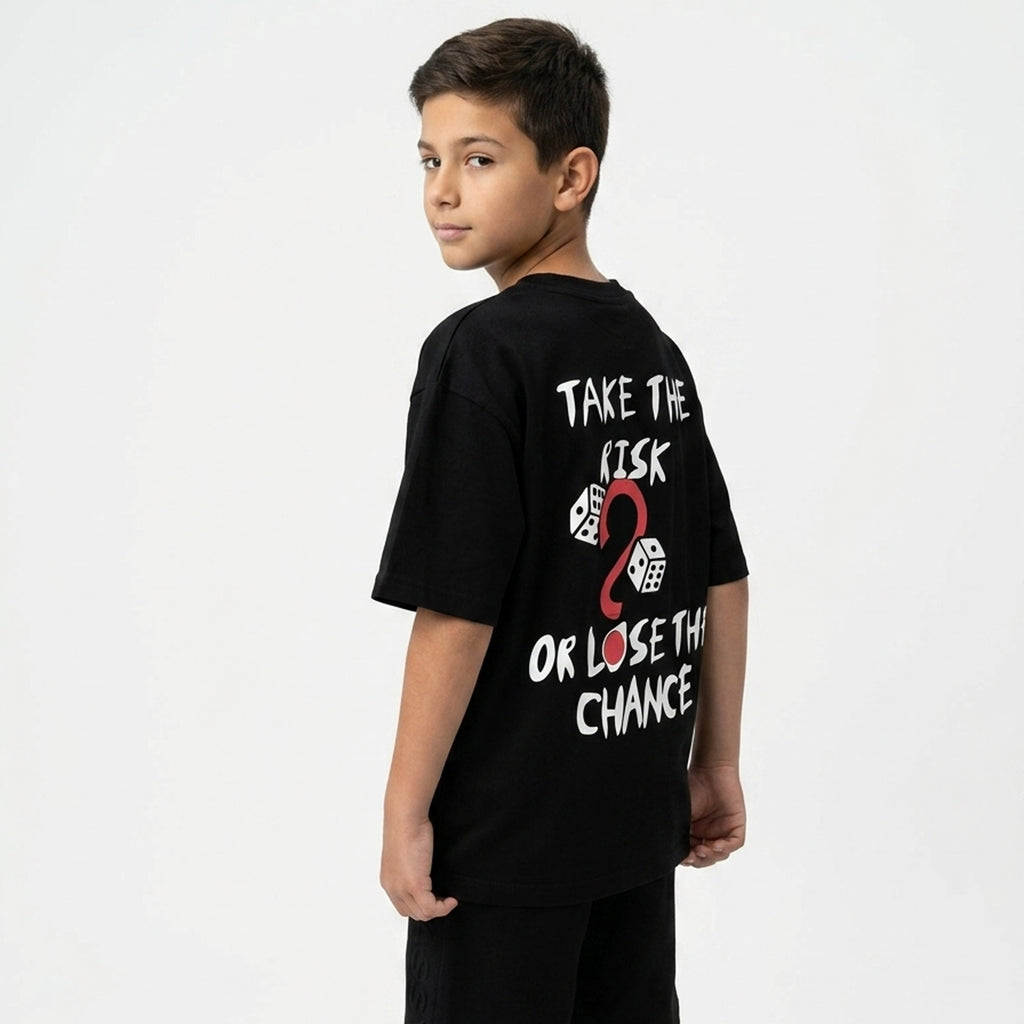 Risk black t-shirt