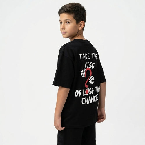 Risk black t-shirt