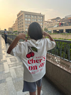 Cherry white t-shirt