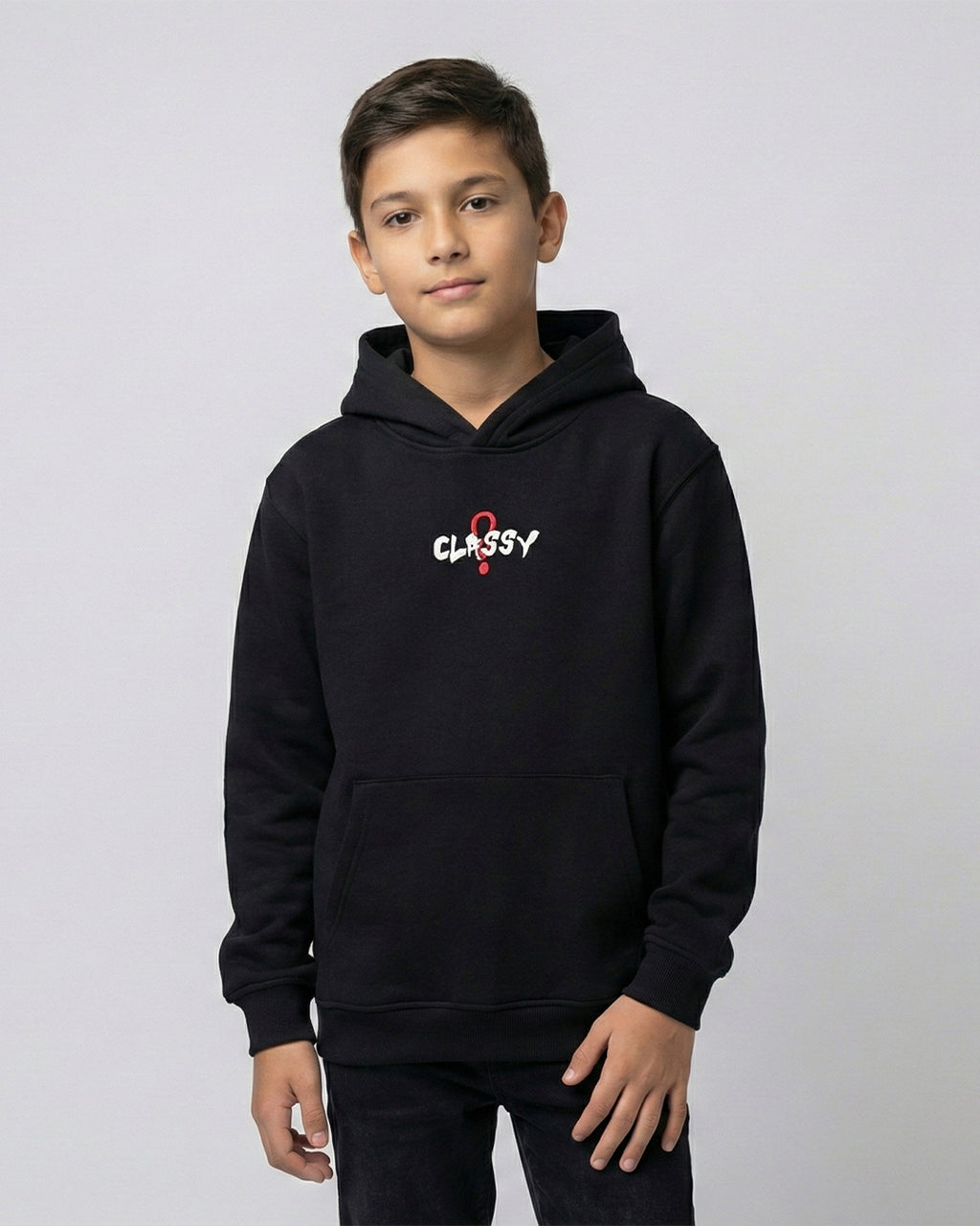 Risk black hoodie