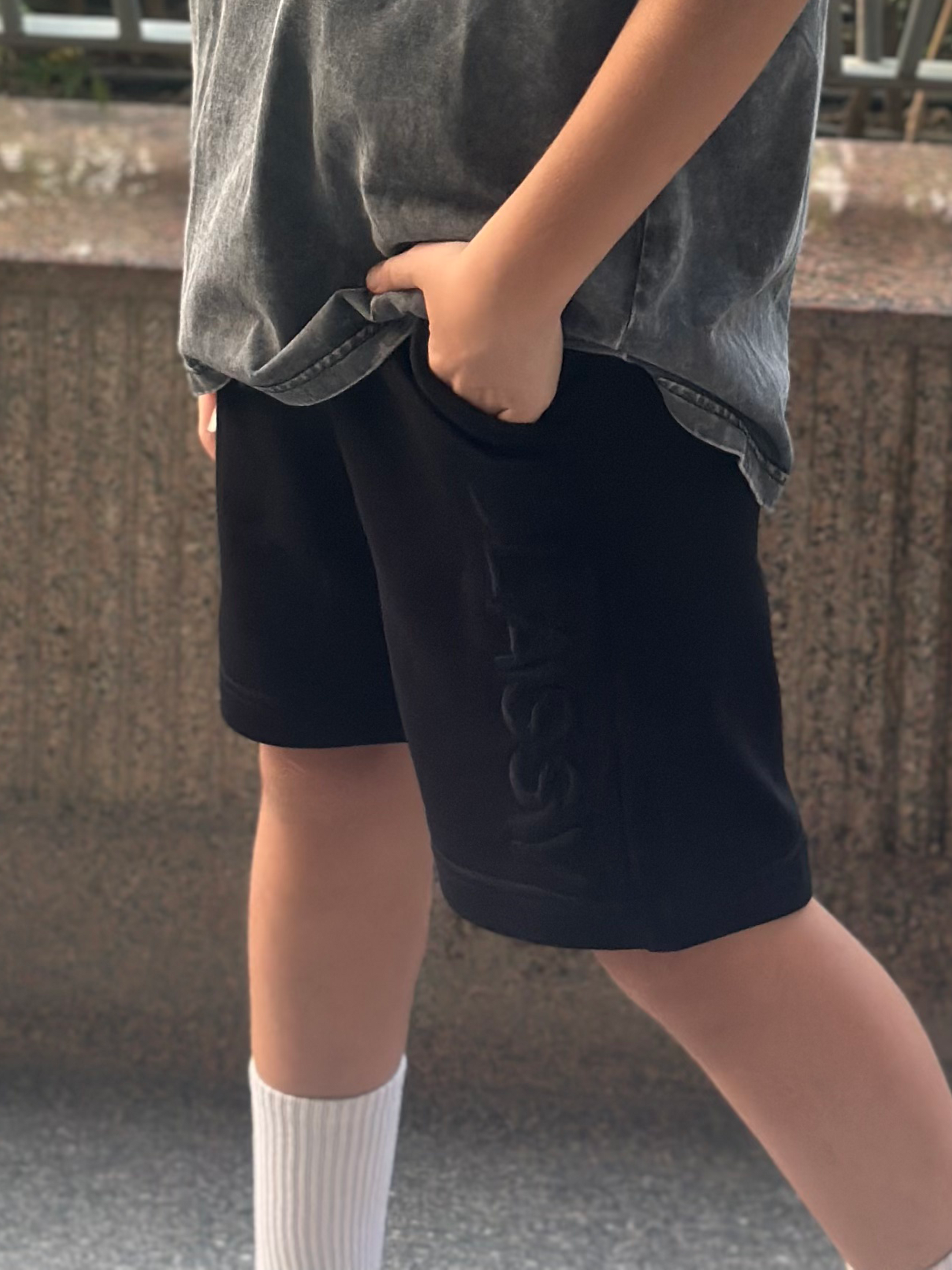 Black short